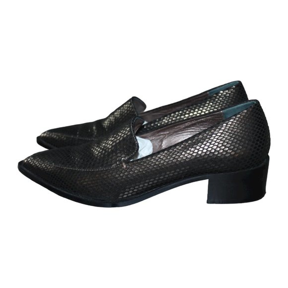 Grigiarancio Italian Shoes Woman's Pointy Toe Slip On Size 40‎ - Picture 1 of 9